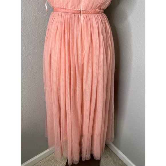 SAU LEE Selina Dress in Pink & Blush - Picture 5 of 5